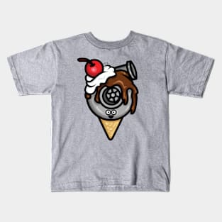 Cutest Turbo - Chocolate Ice Cream Kids T-Shirt